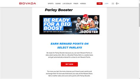 bovada parlay bets|Parlay Booster .